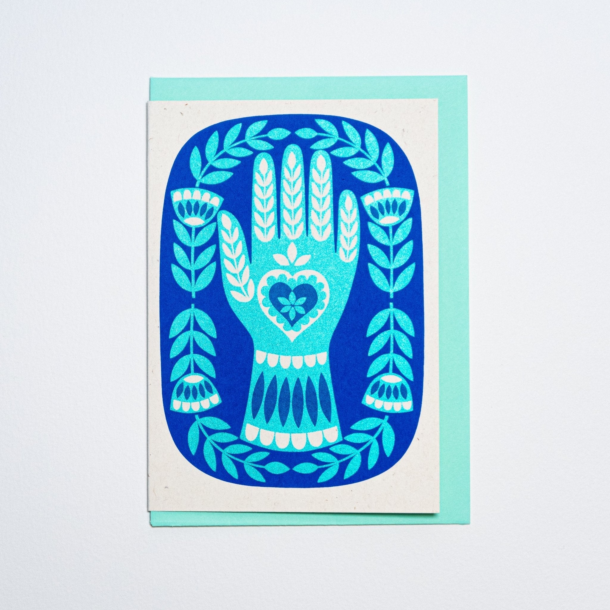 Green Fingers Greeting Card